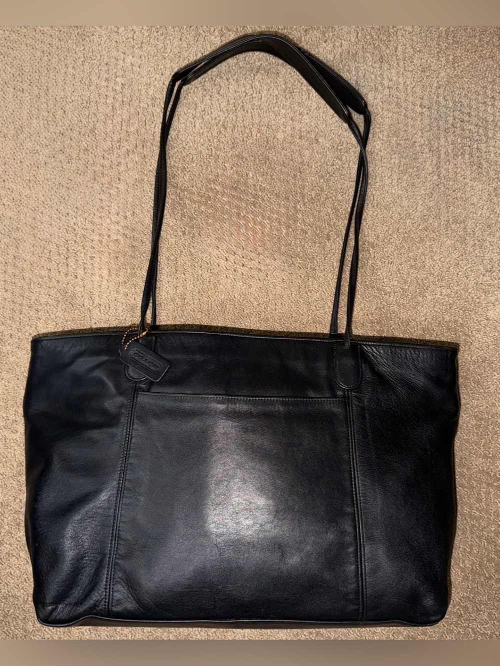 Vintage Coach Organizer Tote
